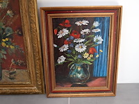 Schilderij stilleven (x2) - afbeelding 6 van  9