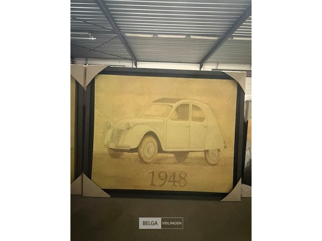 Schilderij tela geitje 1948 - afbeelding 1 van  1