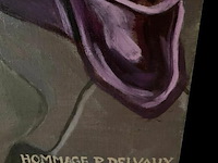 Schilderij tuinen paul delvaux - afbeelding 2 van  3