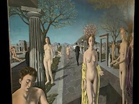 Schilderij tuinen paul delvaux - afbeelding 3 van  3