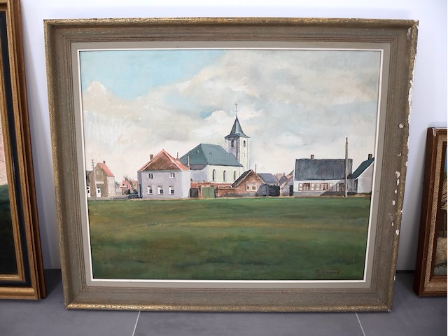 Schilderij van de vevijvere - afbeelding 1 van  4