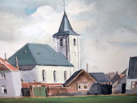 Schilderij van de vevijvere - afbeelding 2 van  4