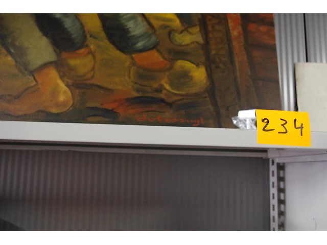 Schilderij werklieden - afbeelding 2 van  2