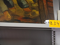 Schilderij werklieden - afbeelding 2 van  2