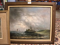 Schilderij zee (x2) - afbeelding 2 van  8