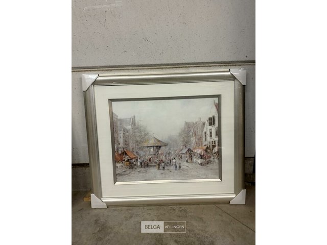 Schilderij zomerfeest - afbeelding 1 van  2