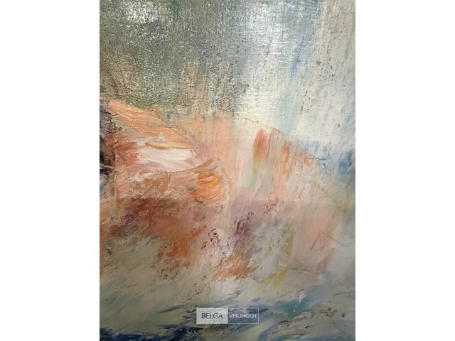 Schilderij zwemmer - afbeelding 3 van  5