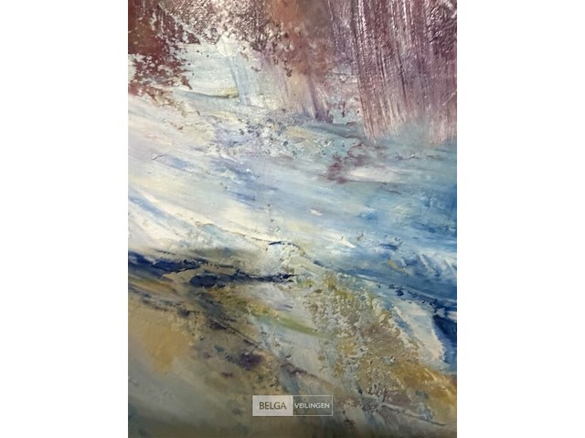 Schilderij zwemmer - afbeelding 2 van  5