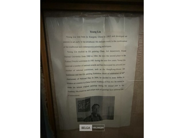 Schilderij zwemmer - afbeelding 5 van  5