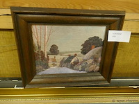 Schilderijtje op paneel - afbeelding 1 van  1