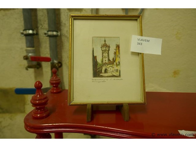 Schilderijtje op staander - afbeelding 1 van  1