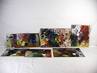 Schilderspaletten (x6) - afbeelding 1 van  8