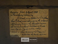 Schilderwerk met goudkleurige kader - afbeelding 4 van  5