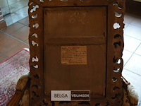 Schilderwerk met goudkleurige kader - afbeelding 5 van  5