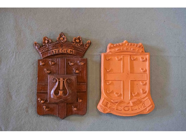 Schildjes 'izegem' 2 stuks - afbeelding 2 van  4