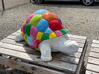 Schildpad h48cm x l110cm multicolor - afbeelding 3 van  3
