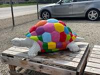 Schildpad h48cm x l110cm multicolor - afbeelding 2 van  3