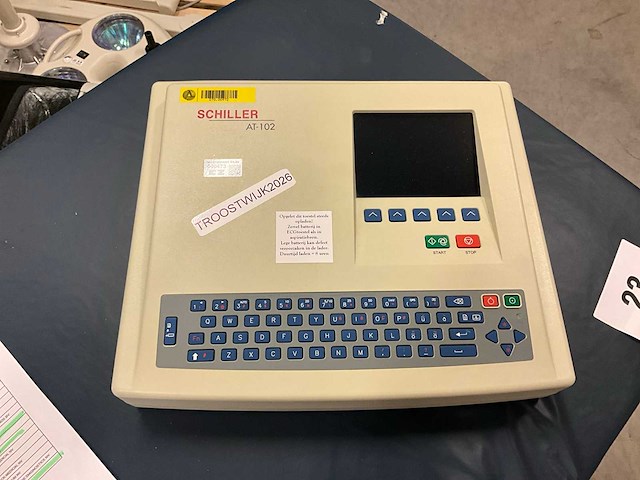 Schiller at-102 ecg toestel - afbeelding 2 van  4