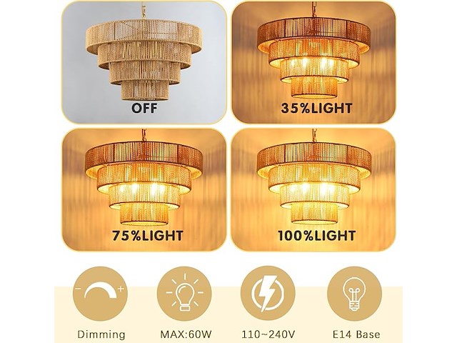 Schindora hanglamp - afbeelding 3 van  4