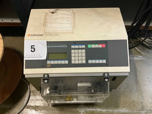 Schleuniger ecostrip 9300 kabelstripmachine - afbeelding 2 van  4