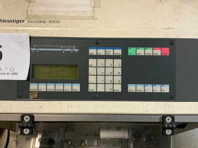 Schleuniger ecostrip 9300 kabelstripmachine - afbeelding 4 van  4