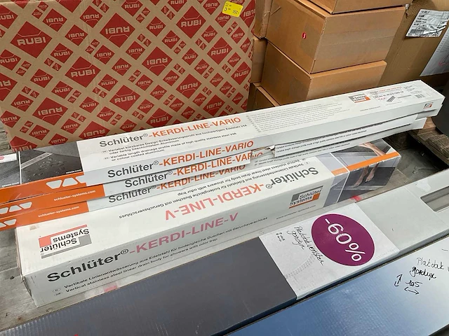 Schlüter, filoform douchedrains, afdichtingssystemen, kit - afbeelding 4 van  7