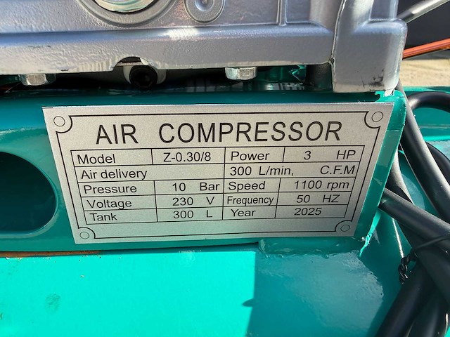 Schmelzer - 2025 - z-0.30/8 - luchtcompressor - afbeelding 11 van  11