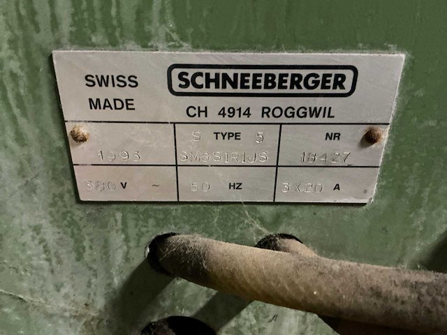 Schneeberger smg sirius cnc slijpmachine - afbeelding 8 van  16