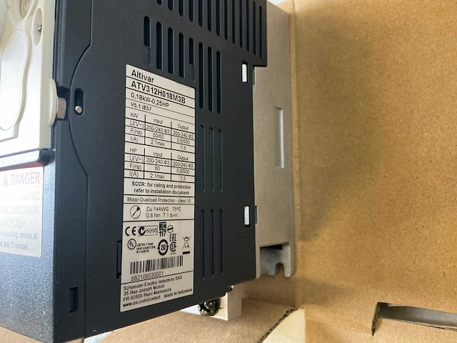 Schneider altivar312 atv312h018m2b frequentieregelaar (5x) - afbeelding 4 van  6