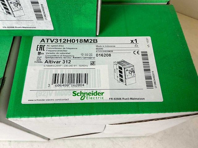 Schneider altivar312 atv312h018m2b frequentieregelaar (5x) - afbeelding 6 van  6