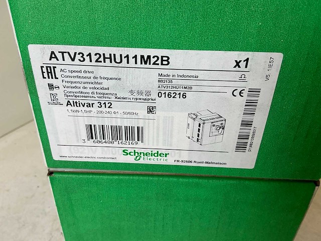 Schneider altivar312 atv312hu11m2b frequentieregelaar (2x) - afbeelding 6 van  6