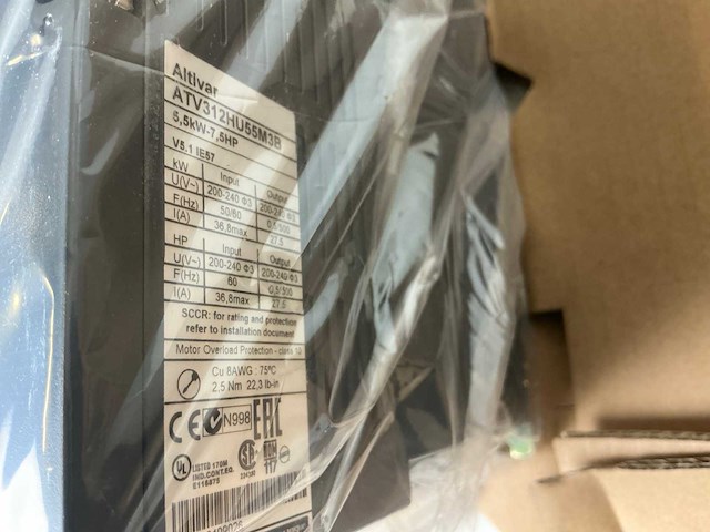 Schneider altivar312 atv312hu55m3b frequentieregelaar - afbeelding 5 van  6