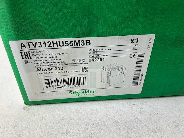 Schneider altivar312 atv312hu55m3b frequentieregelaar - afbeelding 6 van  6