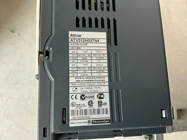 Schneider atv312 frequentieregelaar (3x) - afbeelding 7 van  7
