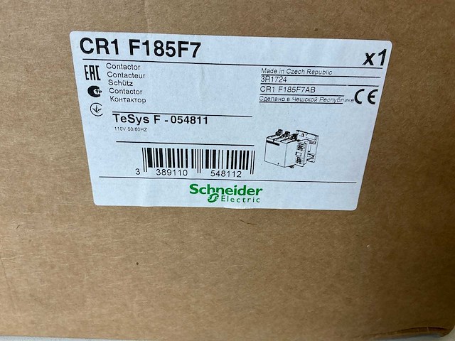 Schneider cr1 f185f7 contactor (2x) - afbeelding 2 van  9