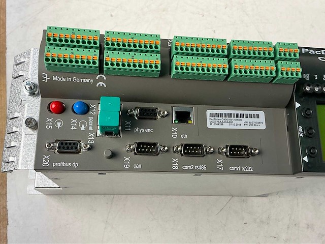 Schneider electric elau pacdrive c400/10/1/1/1/00 servocontroller - afbeelding 9 van  10