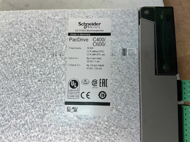 Schneider electric elau pacdrive c400/10/1/1/1/00 servocontroller - afbeelding 10 van  10