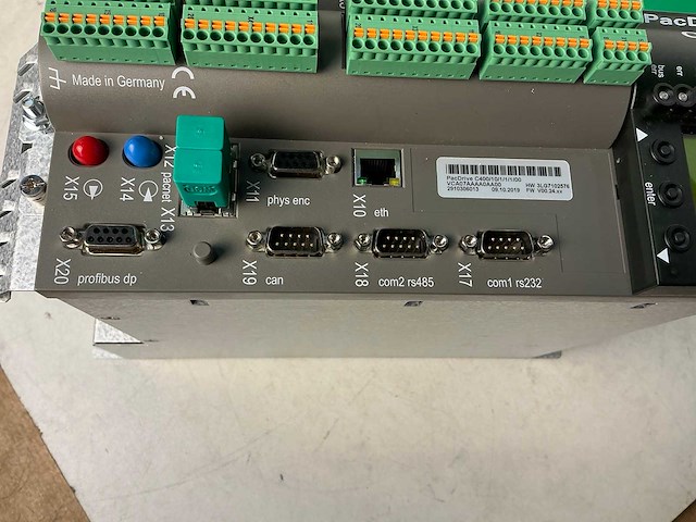 Schneider electric elau pacdrive c400/10/1/1/1/00 servocontroller - afbeelding 8 van  10