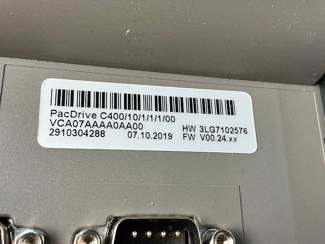 Schneider electric elau pacdrive c400/10/1/1/1/00 servocontroller - afbeelding 6 van  7