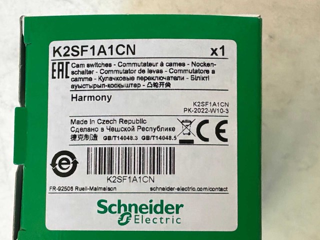 Schneider electric k2sf1a1cn cam switch (32x) - afbeelding 5 van  6