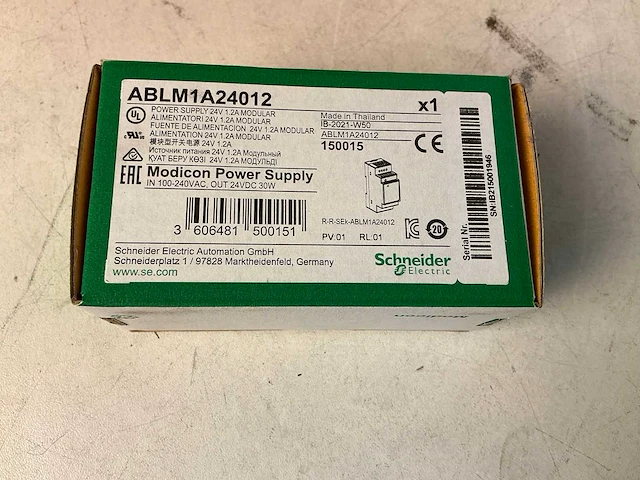 Schneider electric modicon ablm1a24012? voedingsmodule (20x) - afbeelding 2 van  6
