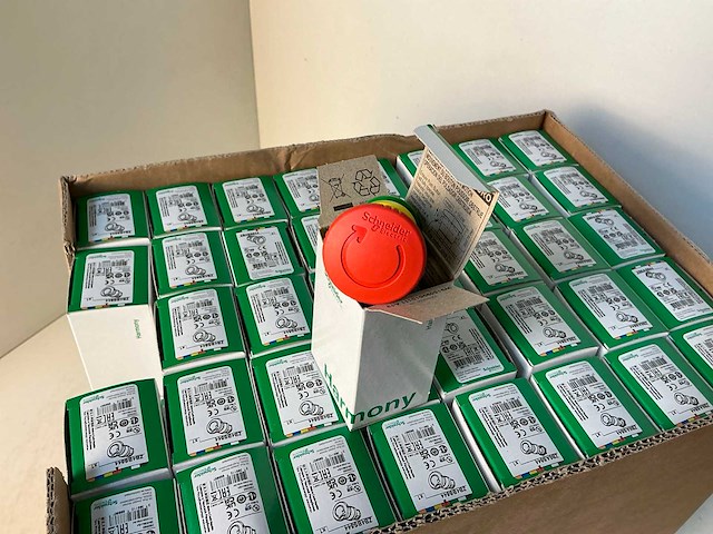 Schneider electric zb5as844 noodstop drukknop (120x) - afbeelding 4 van  8
