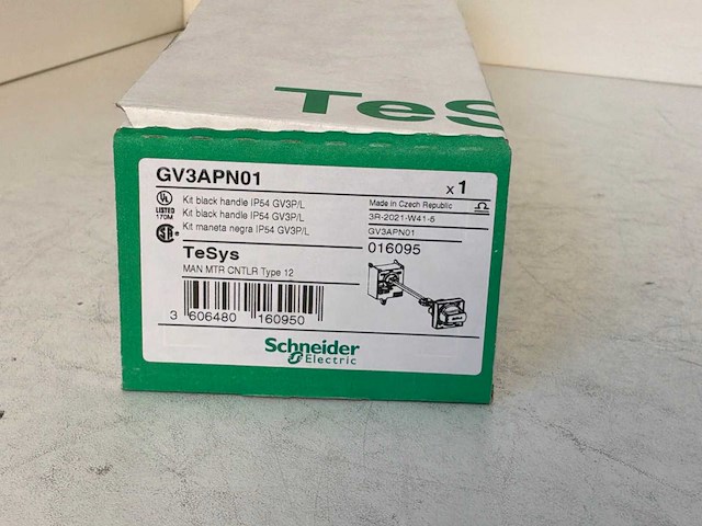 Schneider elektric gv3apn01 tesys kit black handle ip54 (12x) - afbeelding 5 van  8