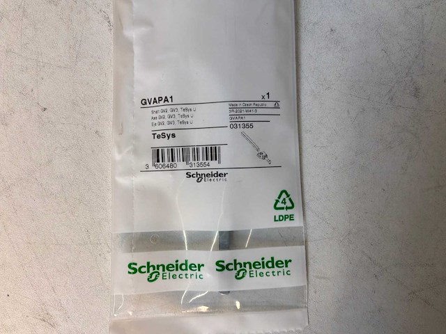Schneider elektric gv3apn01 tesys kit black handle ip54 (12x) - afbeelding 3 van  6