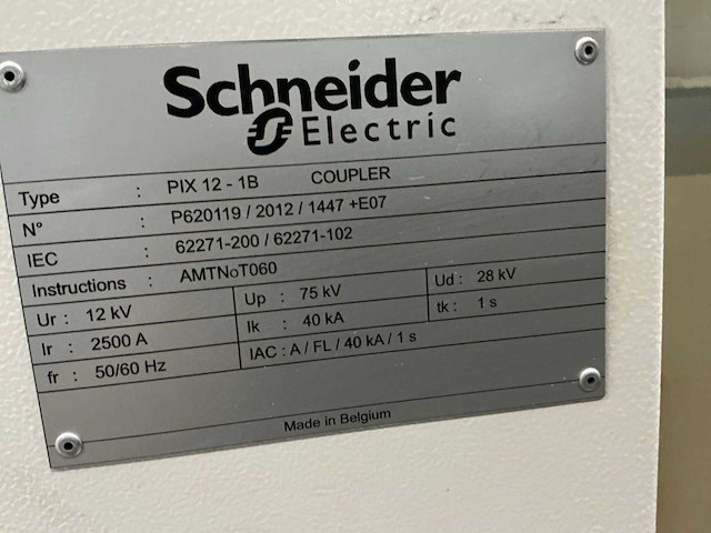 Schneider hvx 12-40-25-e stroomonderbreker 2500a - afbeelding 11 van  11