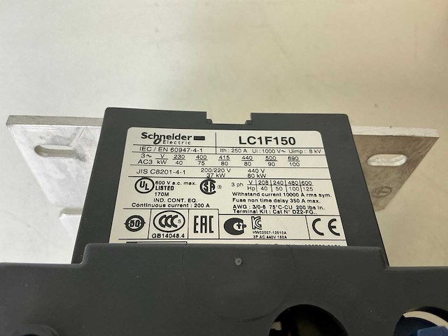Schneider lc1 f150 contactor (2x) - afbeelding 8 van  8