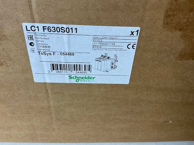 Schneider lc1 f630s011 contactor - afbeelding 2 van  7