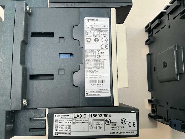 Schneider lc1d115 contactor (4x) - afbeelding 3 van  3