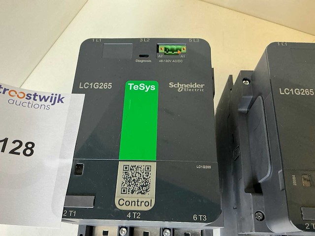 Schneider lc1g265 vermogenscontactor (2x) - afbeelding 5 van  6