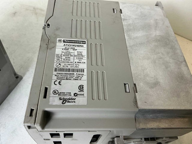 Schneider / telemecanique altivar31 atv31hu40n4 frequentieregelaar (3x) - afbeelding 7 van  7